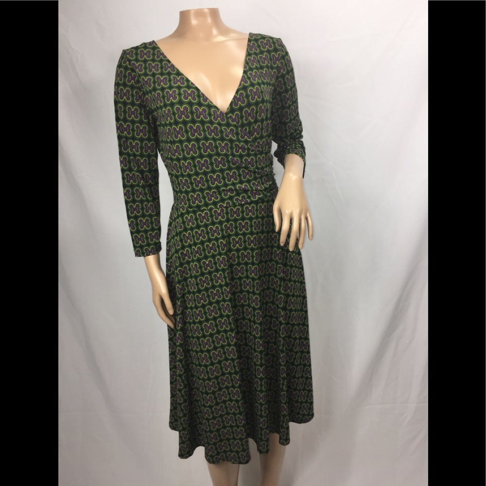 London Times stretch dress sz4